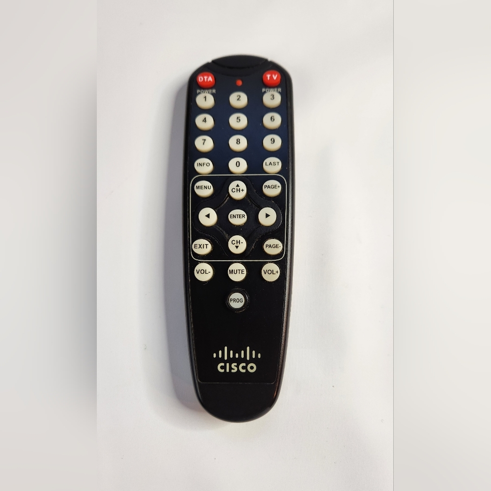 Original Cisco HDA-IR2 Remote Control for Select DTA Set Top Boxes Tested